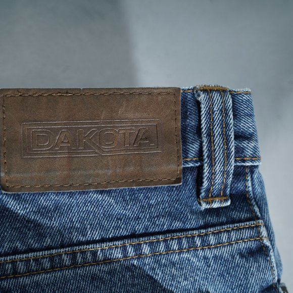 Dakota MEN'S STRAIGHT BLUE JEANS - Size 34 - Picture 7 of 8